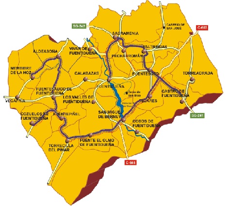 plano de ruta del "conoce nuestra comunidad"