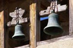 Detalle del campanario de la iglesia de San Julin mrtir